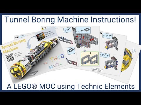 Tunnel Boring Machine Instructions are Live!
