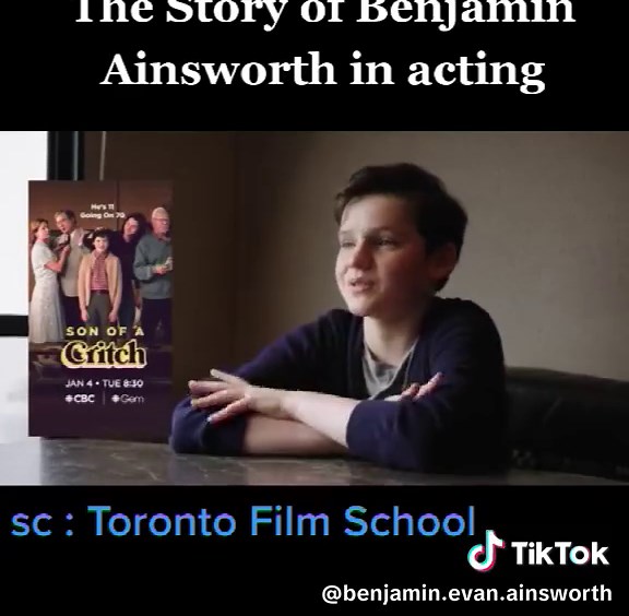The Journey of Benjamin Ainsworth in Acting