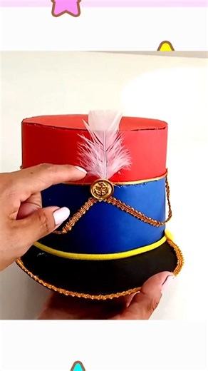 COMO HACER UN CASCO DE SOLDADO ✂️👮 #diy #hechoamano #shortvideo #gorra #shortsvideo #manualidades