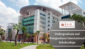 Undergraduate and Postgraduate International Scholarships at Changzhou University, China