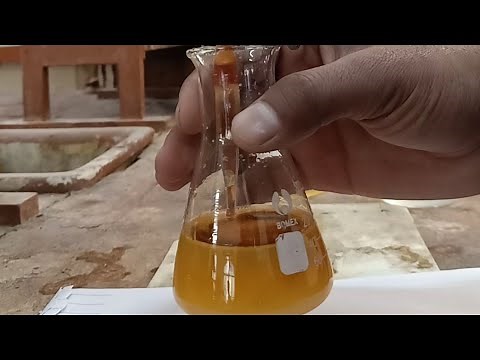 Iodimetry | Estimation of vitamin C in orange juice by using iodine solution | Lab #experiment