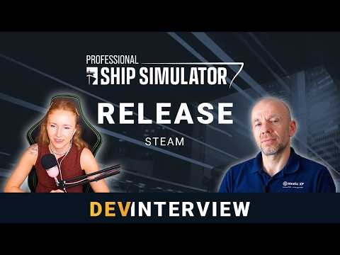 Developer Interview | Professional Ship Simulator! 🚢 🛟⛵ ⛴️