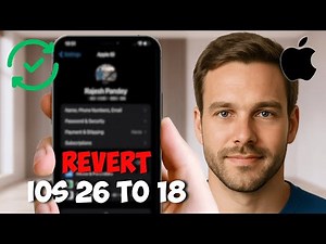 How to Uninstall iOS 26 on iPhone or iPad Without a Computer (2025 Guide)
