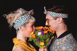 Accessories Headbands Natural Handmade Limited Edition Bandana Pin Up - Etsy Canada