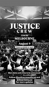 First city to start off the TOUR 2025 | Justice Crew