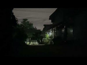 Good night, sleep listening to the insects singing.