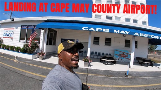Private pilot flight into Cape May County Airport