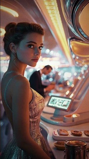 Rocketing Into the 1950s Future: AI-Generated Retro Magic!