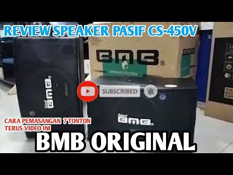 System Speaker BMB Original CS-450V - Speaker BMB 8 Inci - BMB Original