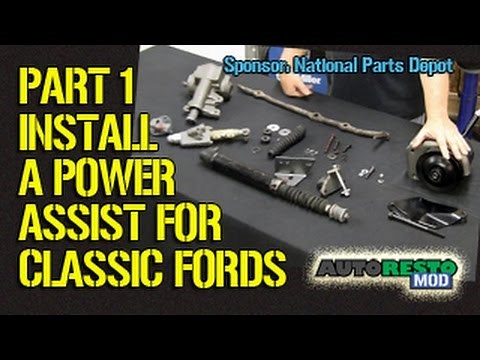 Adding Power Assist Steering to Classic Ford Part 1 Episode 209 Autorestomod 1