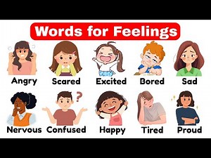 Words for Feelings in English | Learn Emotions Vocabulary Easily