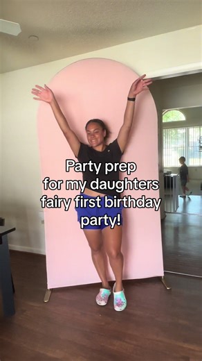 Creating a Fairy Themed Birthday Arch for My Daughter