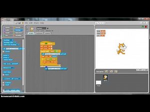 Scratch Example - Converting to Pseudo code