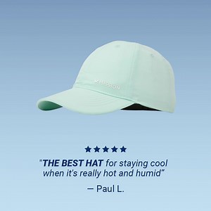 This hat cools up to 30° below average body temperature in seconds. Just wet it, wring it, snap it, and wear it. | Mission Cooling