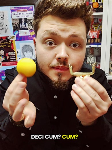 ♦️Hai sa fim prieteni și pe instagram: Magicianul.alex 😊✌️ #magic #tricks #spongeball #funny #magicianulalexniculae