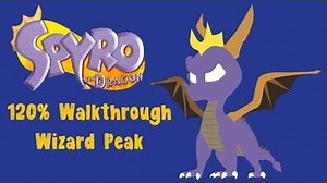 Spyro the Dragon 120% Walkthrough - 16 - Wizard Peak