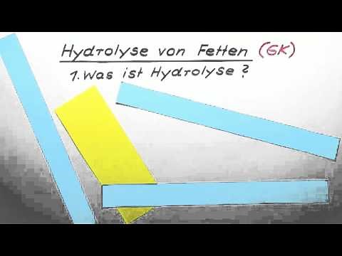 Hydrolyse von Fetten (GK) | Chemie | Organische Chemie