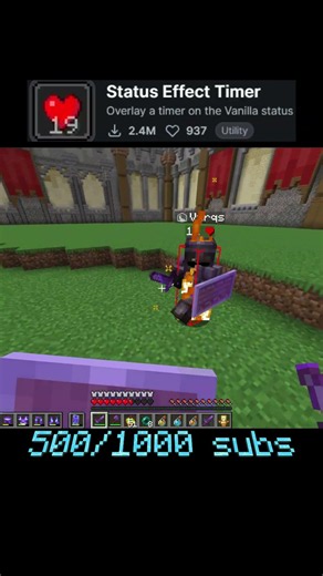 Mods for SMP PVP #minecraft #pvp #shorts