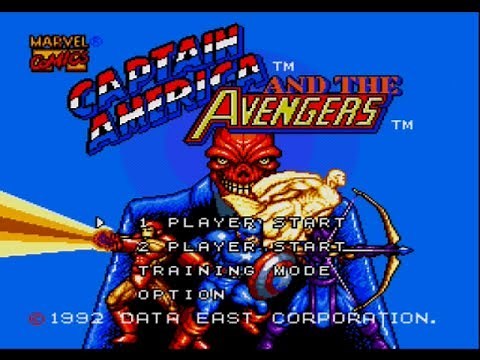 Captain America and the Avengers Sega Genesis Playthrough
