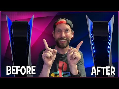 PS5 Led Lights Mod Tutorial - Watch before you Buy! - REVIEW