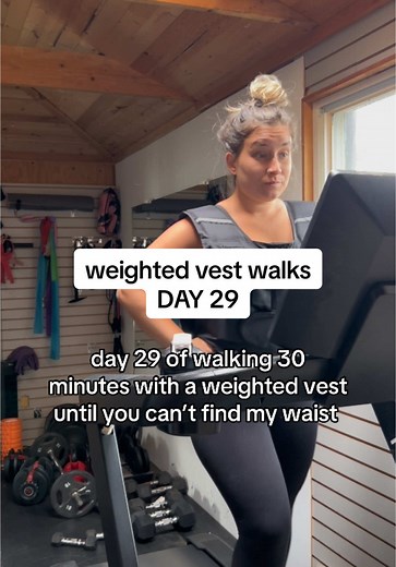 Walking Journey with a Weighted Vest: Day 29 Progress