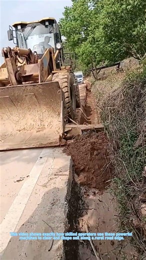 Wheel Loader Dirt Work: Heavy Machinery in Action