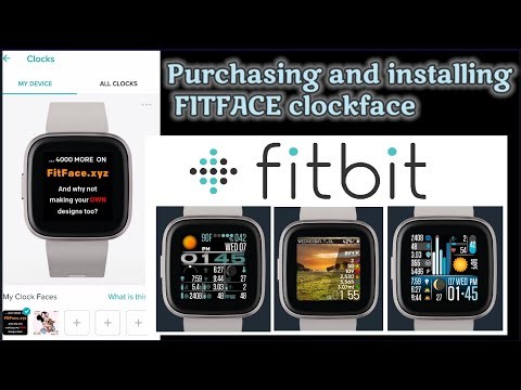 HOW TO: Install Fitface Clockface on Fitbit smartwatch