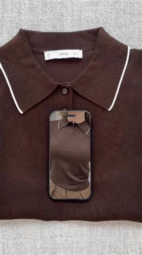 Trying on our new sweater collection to decide which one we want to live in 📲 #MangoWoman Sweatshirt: 27054079 Jacket: 27073344 Sweater: 27024775