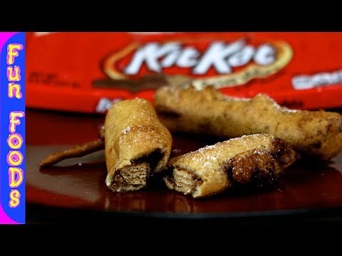 Deep Fried KitKats | How to Make Fried Kit Kat Candy Bars