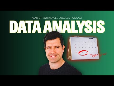 Complete Consultant Guide To Data Analysis In Excel (Year Of Your Excel Success Podcast)