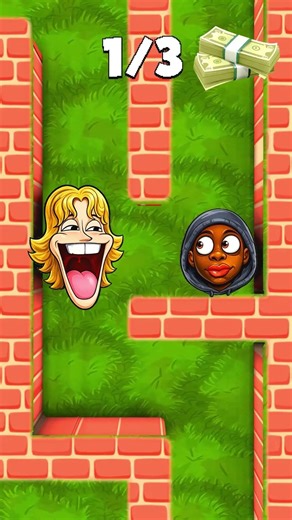 67 KID Wants to GET 76 GIRL Attention but she is BAD! vs 61 MEME in ROBLOX MAZE CHALLENGE