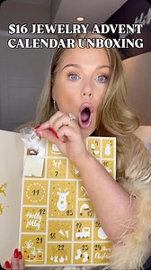 18K views · 643 reactions | Jewelry Advent Calendar Unboxing ✨ What do you think, would you get this? For the price I think it’s a great value! Iink in bi0 to shop﫶 #jewelry #adventcalendar #jewelryadventcalendar | Kelly Strack | Facebook