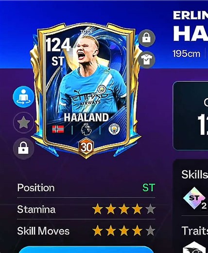 Haaland 119 ST: Stronger Than a Bull in FC Mobile