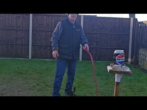 Whip cracking slow mo can cut in half