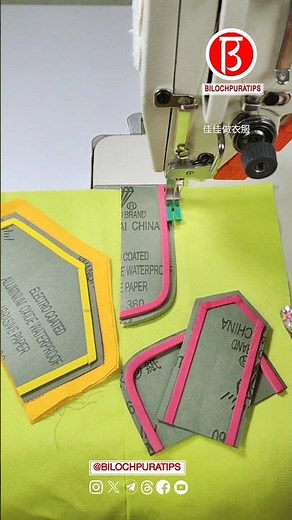 Sewing Tools And Tutorial Sample positioning sponge strip