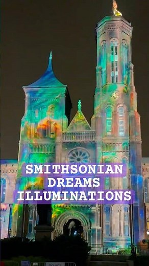 The Smithsonian Castle, Illuminated