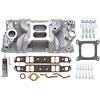 Edelbrock 7501K: RPM Air-Gap Intake Manifold Kit Includes: Air-Gap Intake Manifold - JEGS
