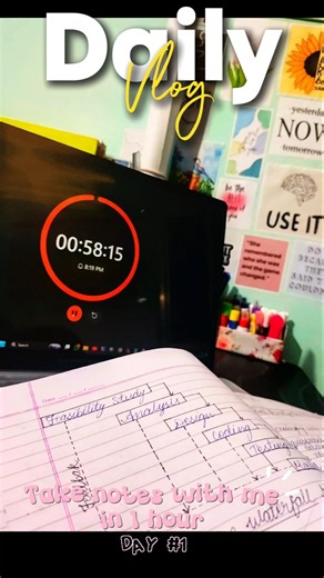 Take notes with me || 🌷🤍BCA Student notes#aesthetic #bcastudents #roomdecor #notes_making #study
