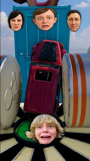 100 ДВЕРЕЙ И ТОЛЬКО ЗА ОДНОЙ MRBEAST в BeamNG Drive