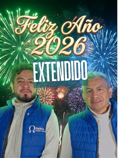 Que este nuevo año traiga prosperidad y crecimiento para todos sus proyectos 🎆 Les desea Omega Sistema Contable #felizaño2026