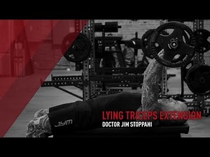 How To Do The Lying Triceps Extension Exercise