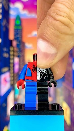 Spider-Man VS Venom LEGO Minifigures