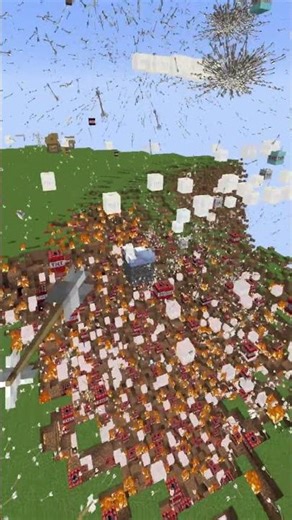 10,000 Arrows vs CAKE TNT? 🏹🎂 #Minecraft #TNT