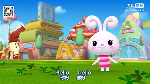 英文儿歌05 Hello,Hello,How are you 你好，你好，你好啊