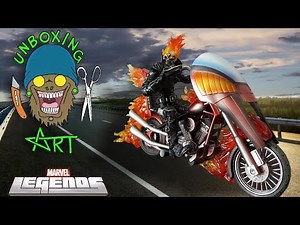 Toy biz Marvel Legends series VII: Ghost Rider Unboxing and Review