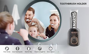 Watch Bathroom Automatic Toothpaste Dispenser on Amazon Live