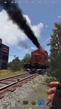Rust. C4 train trap #rust #rustgame #rustshorts #gaming #rustfunny #rustfunnymoments