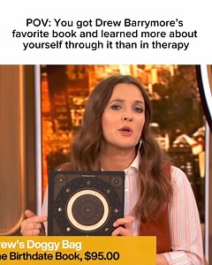 1.1K views · 29 reactions | 3 reasons this Birthdate Book is going to blow your mind: 1️⃣ No two books are the same 2️⃣ 70 pages of your unique birth chart 3️⃣ “Such a fun deep dive” – The Drew Barrymore Show Save 10% off for a limited time with code: HURRY10 | Birthdate Co | Facebook