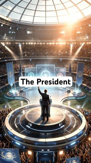“The President” - #ai #future #imagination #leadership #necessaryknowledge #youtubeshorts