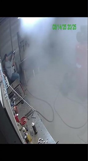 Air Compressor Explodes in Our Shop